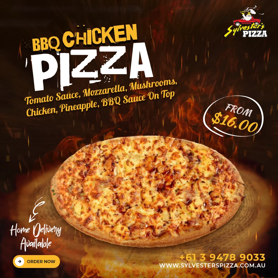 Menu, Sylvester's Pizza