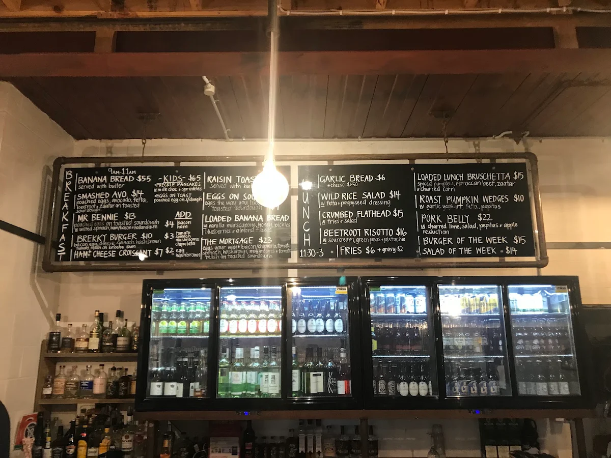 Menu, Graze at the Factory