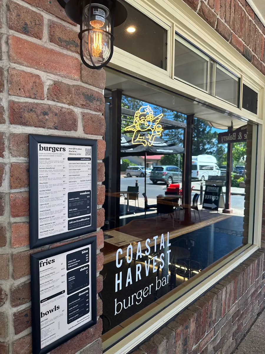 Menu, Coastal Harvest