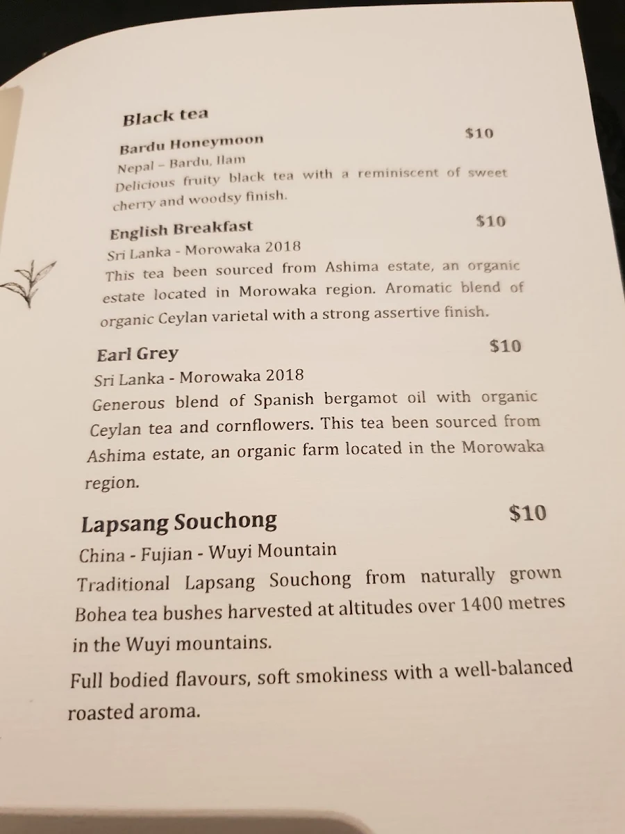 Menu, Vue de monde