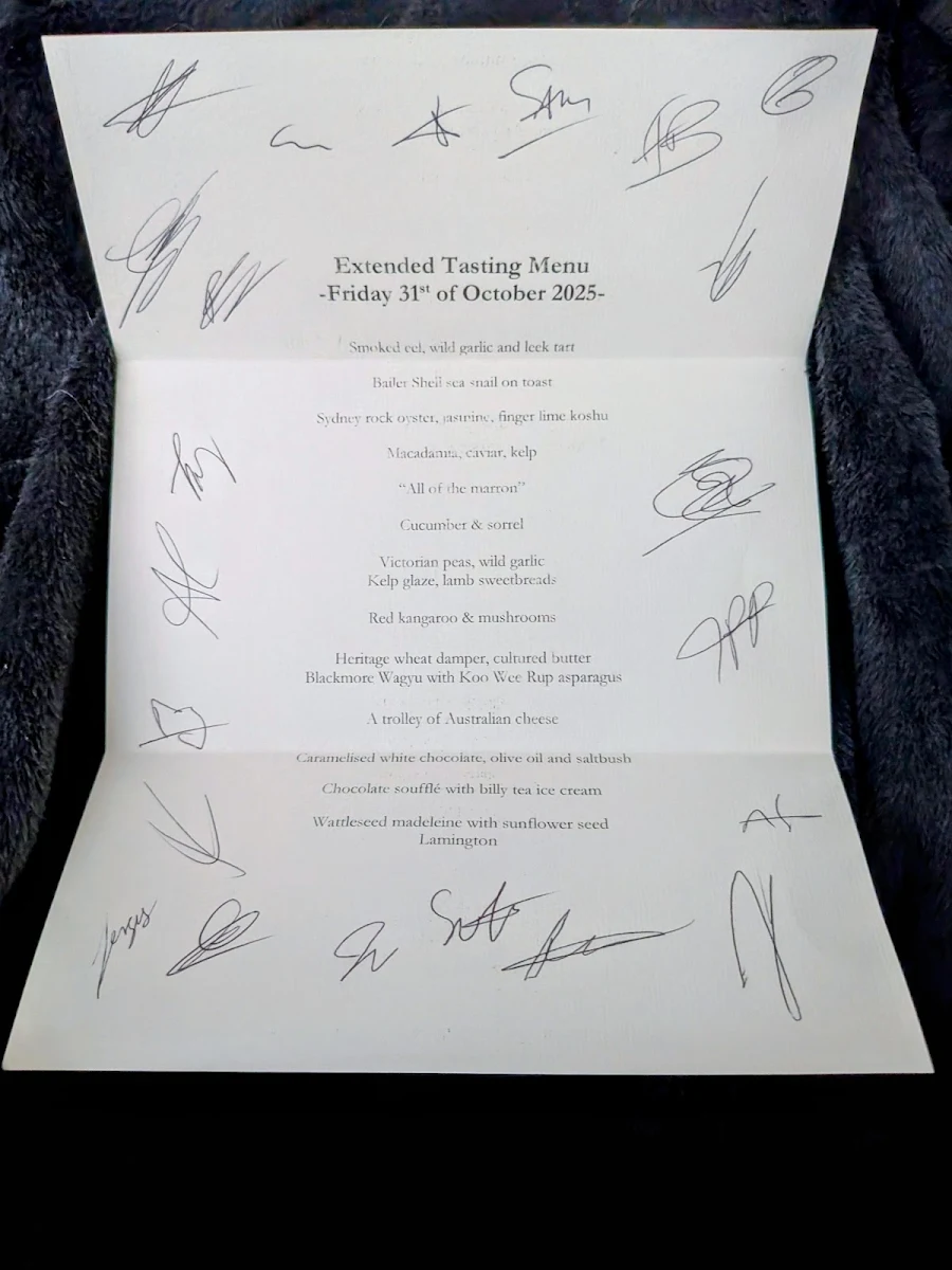 Menu, Vue de monde