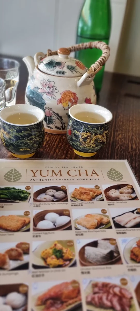 Menu, Family Tea House
