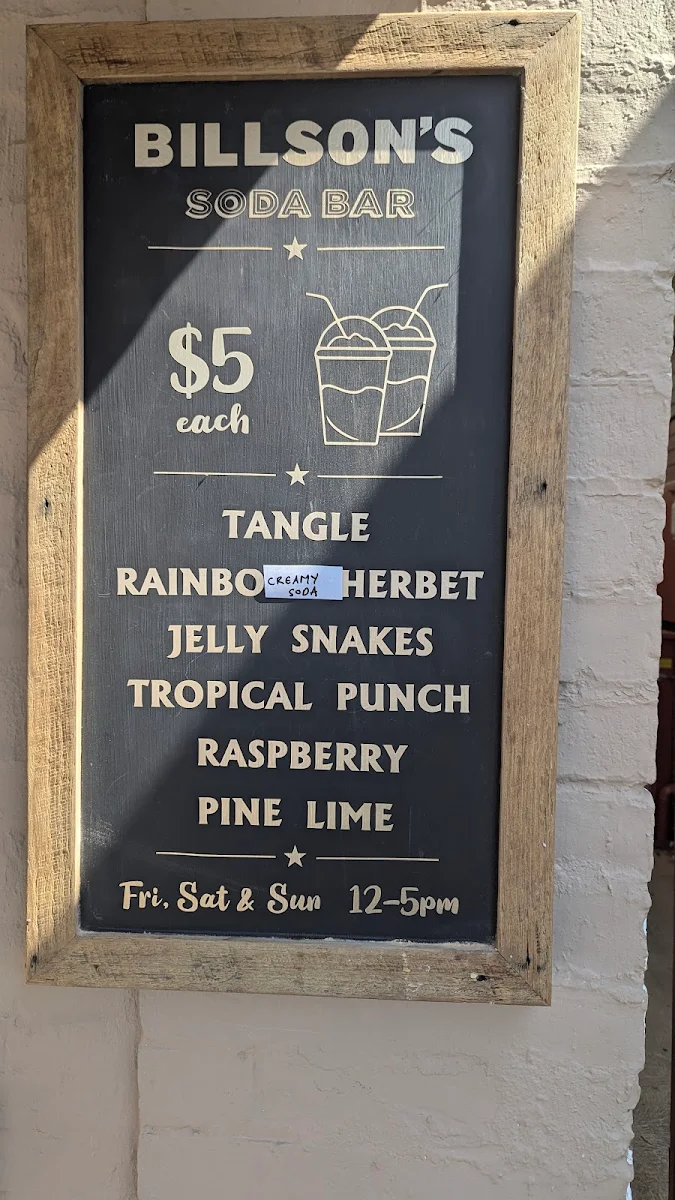 Menu, The Last Supper Club