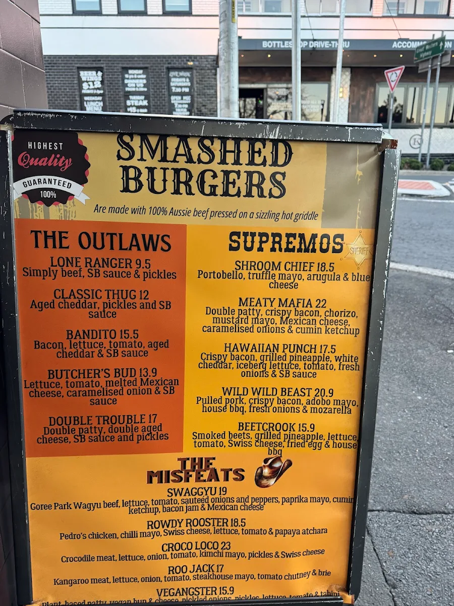 Menu, Smokey Bundits