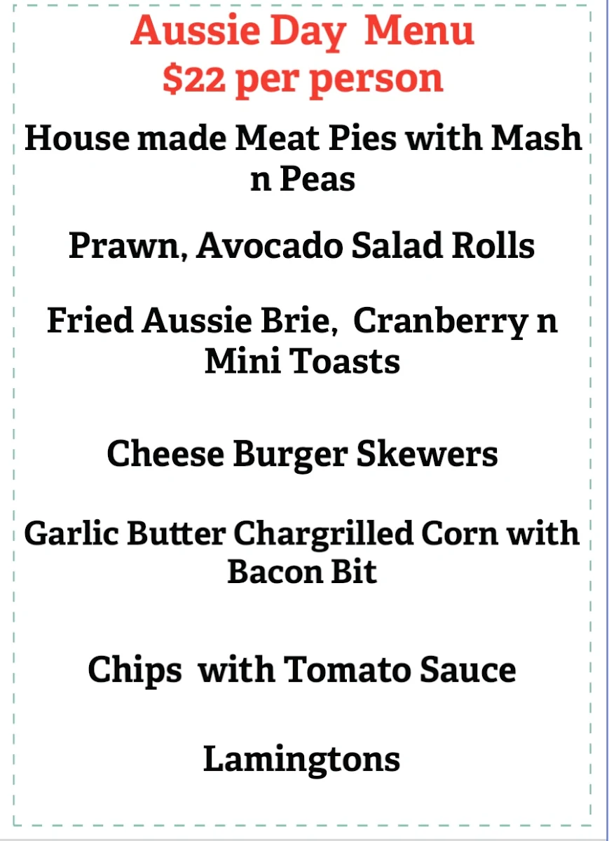 Menu, Toast 2230
