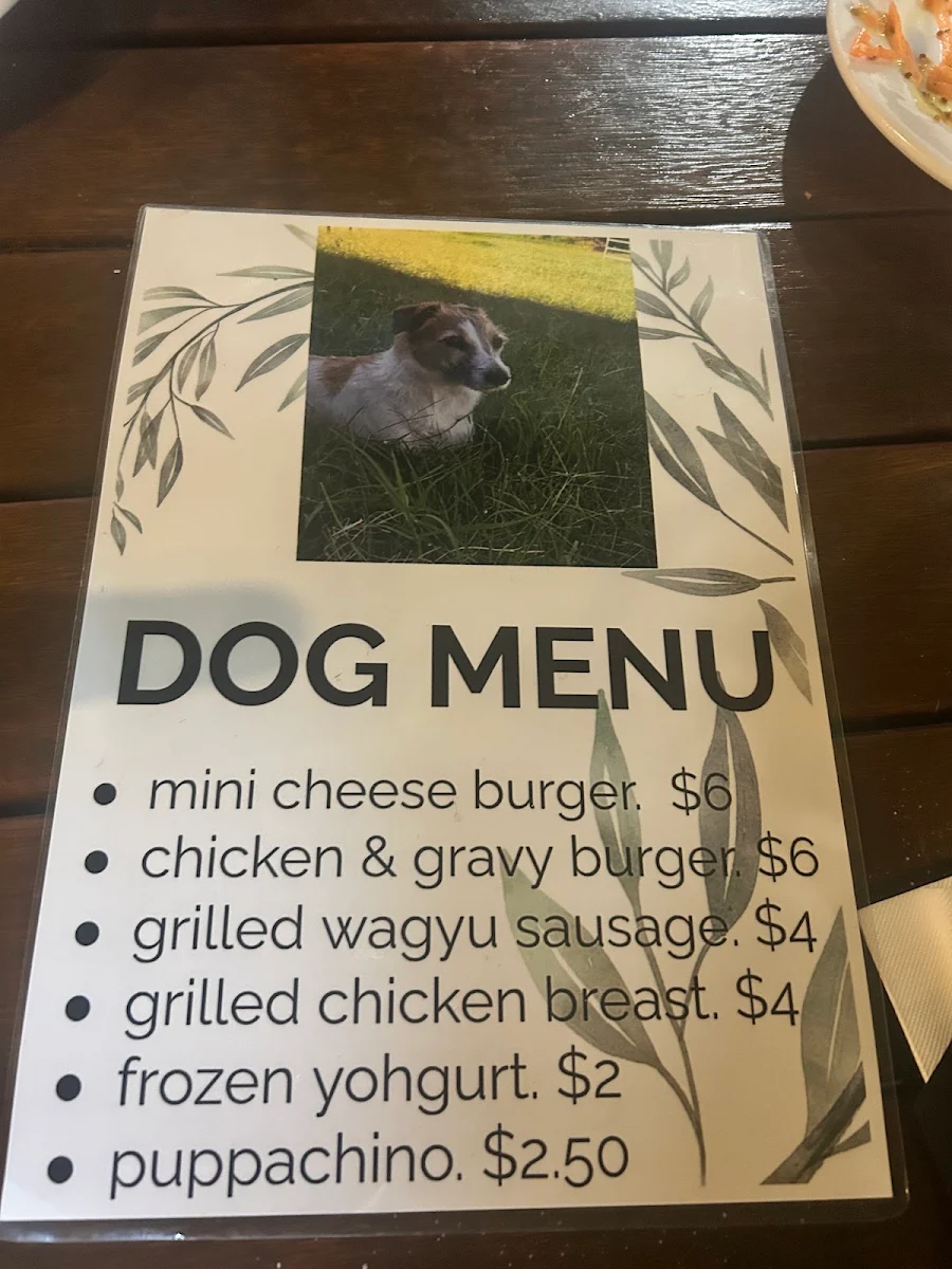 Menu, Dugandan Hotel