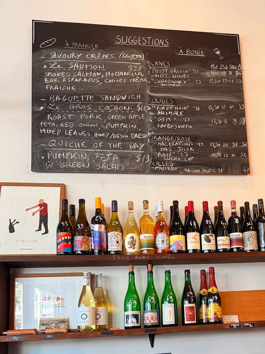 Menu, Miquette