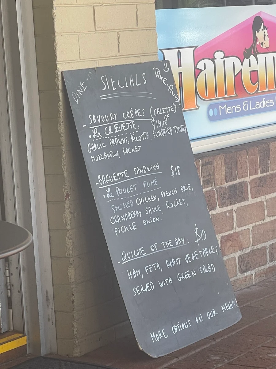 Menu, Miquette