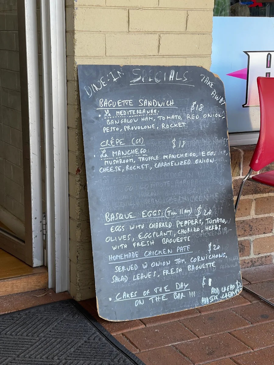 Menu, Miquette