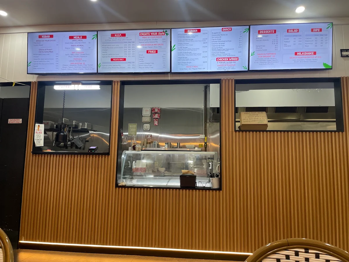 Menu, ILLEST KEBABS