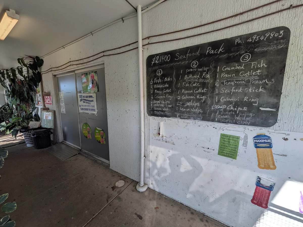 Menu, Fish&Chips