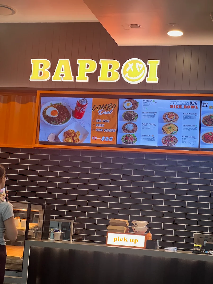 Menu, bapboi Korean BBQ (Northlake)