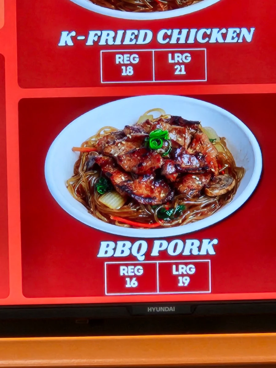 Menu, bapboi Korean BBQ (Northlake)