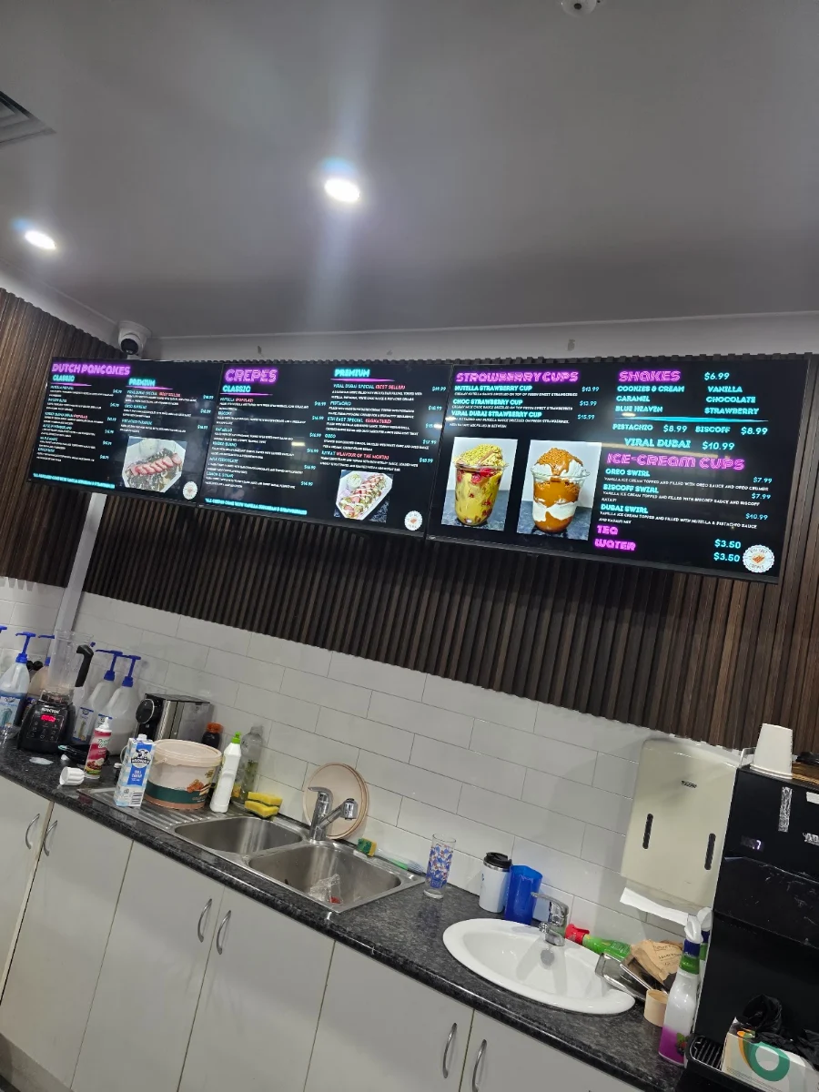 Menu, Sth East Crepes (Oakleigh)