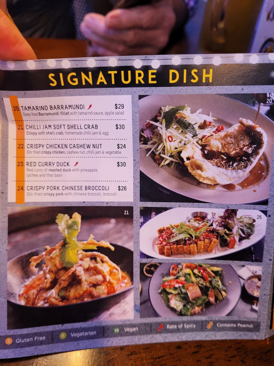Menu, Kinn+Derm