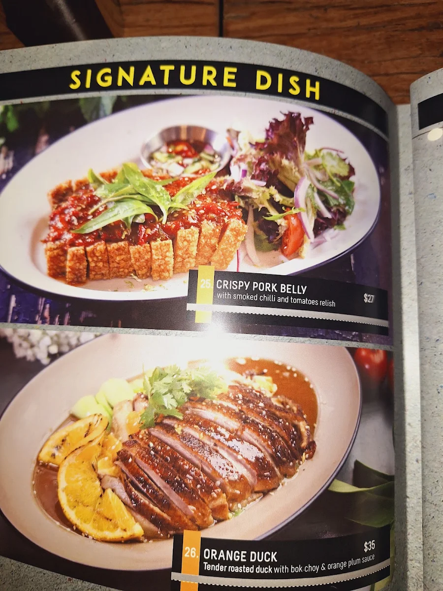 Menu, Kinn+Derm