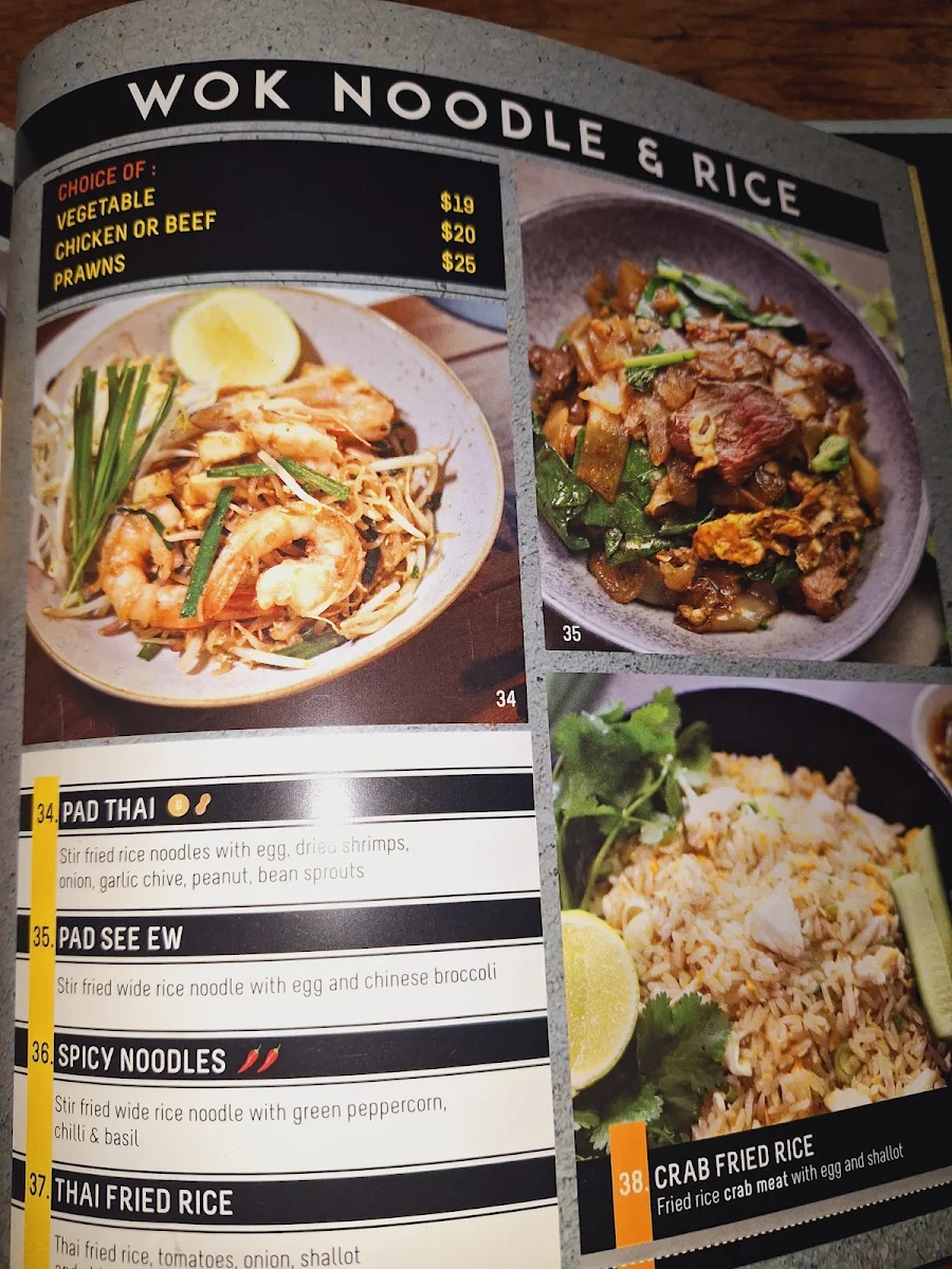 Menu, Kinn+Derm