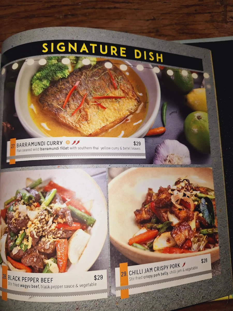 Menu, Kinn+Derm