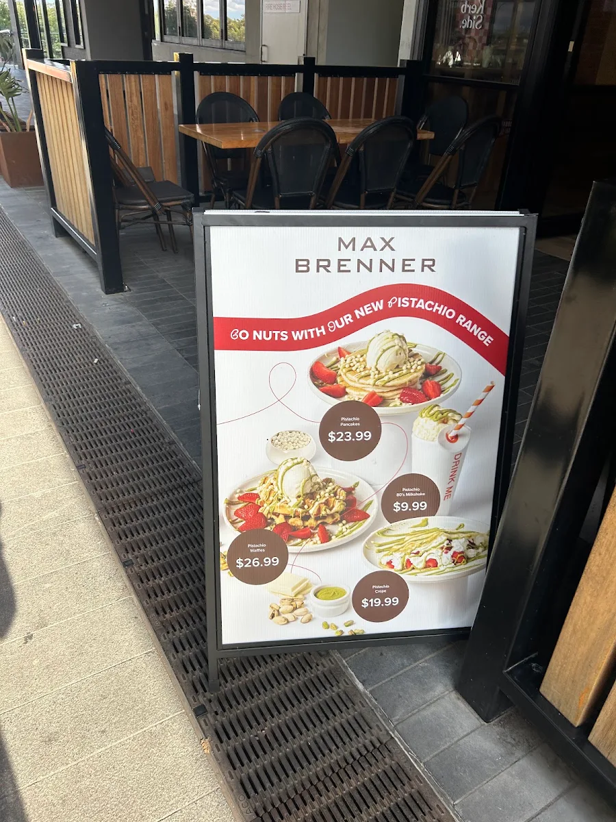 Menu, Max Brenner - Ed Square