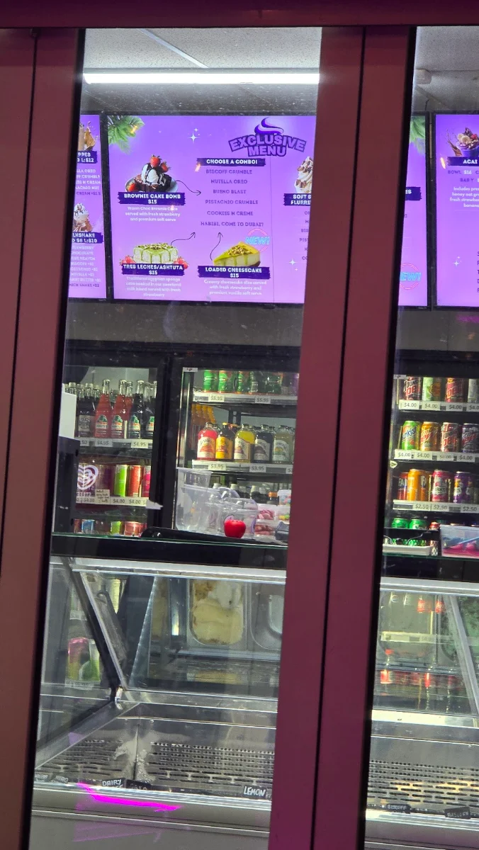 Menu, Sweet Spot Craigieburn