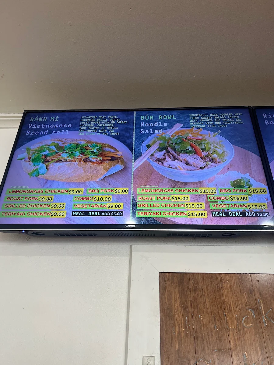 Menu, Rolly Poly