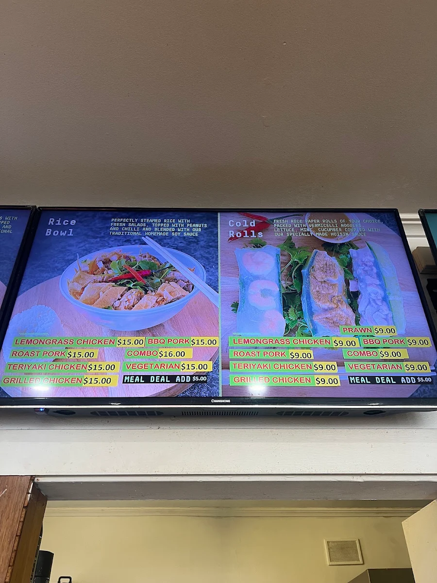 Menu, Rolly Poly