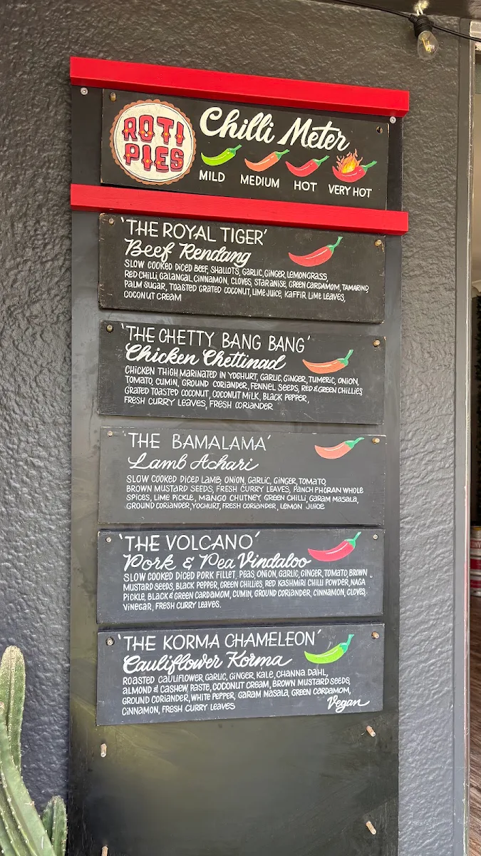 Menu, Roti Pies