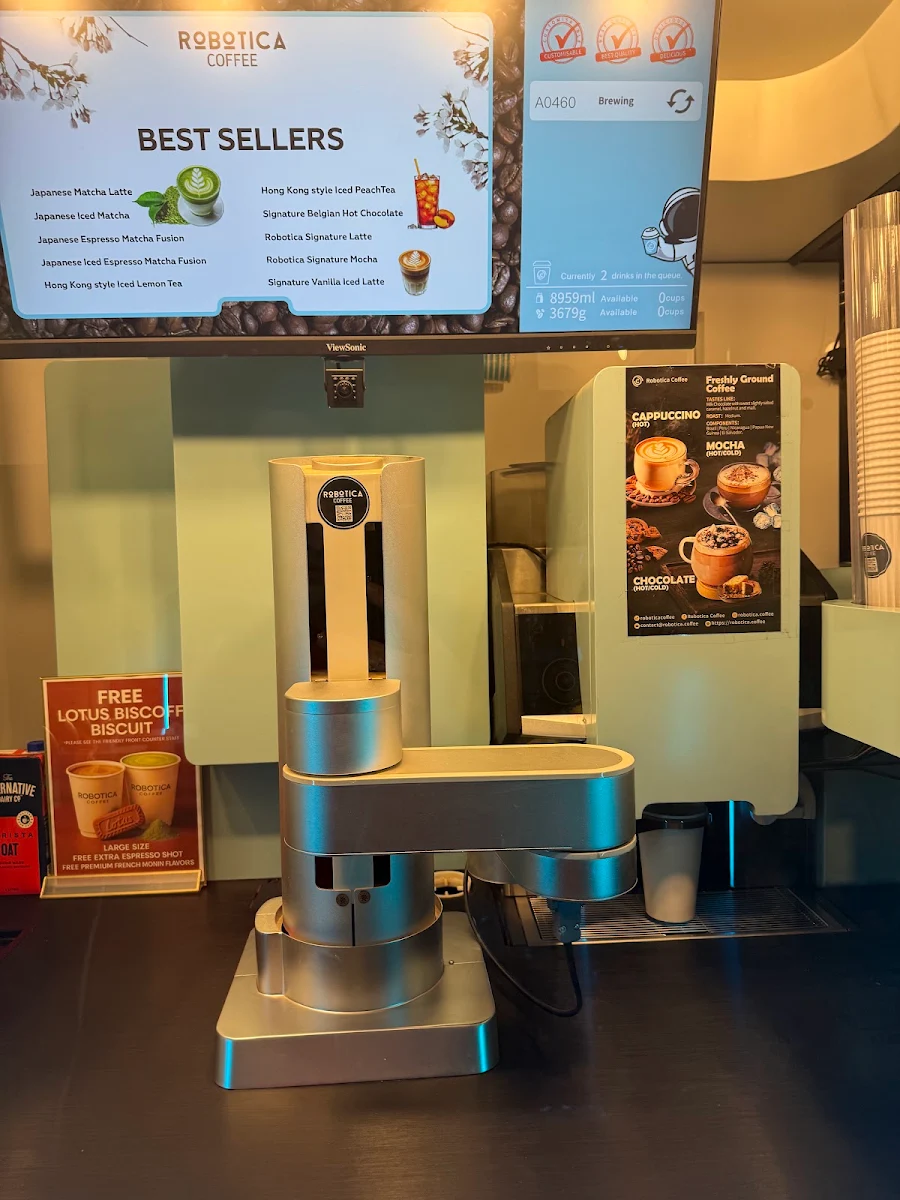Menu, Robotica Coffee Chadstone