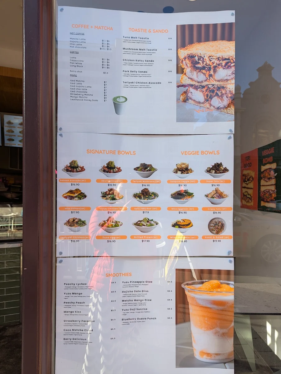 Menu, Wafu Salad & Bowl