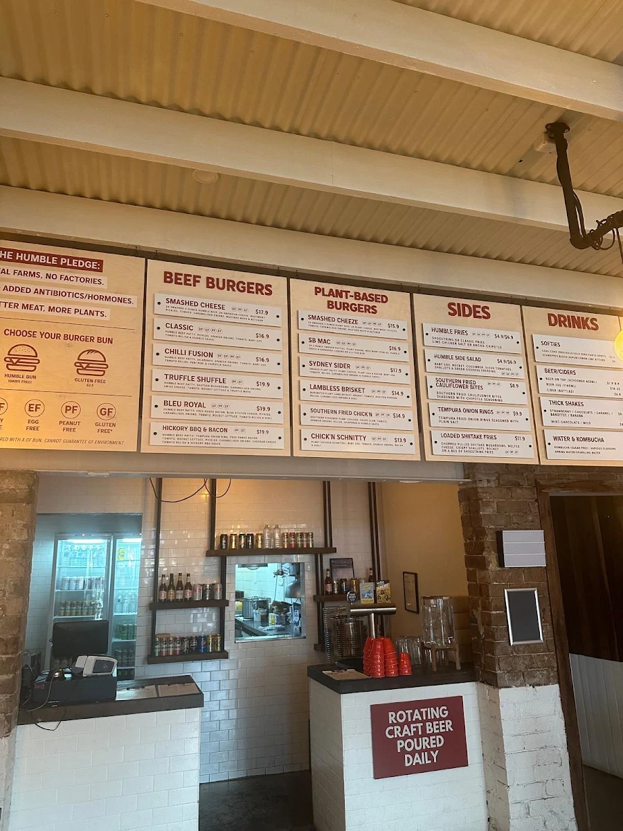Menu, Umami House