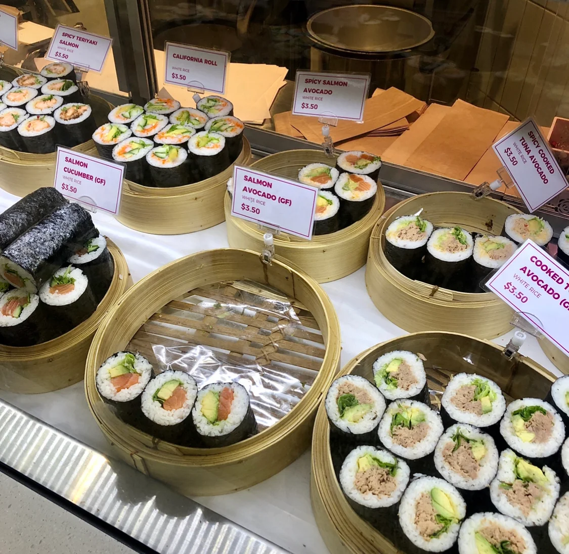 Menu, Manga Sushi