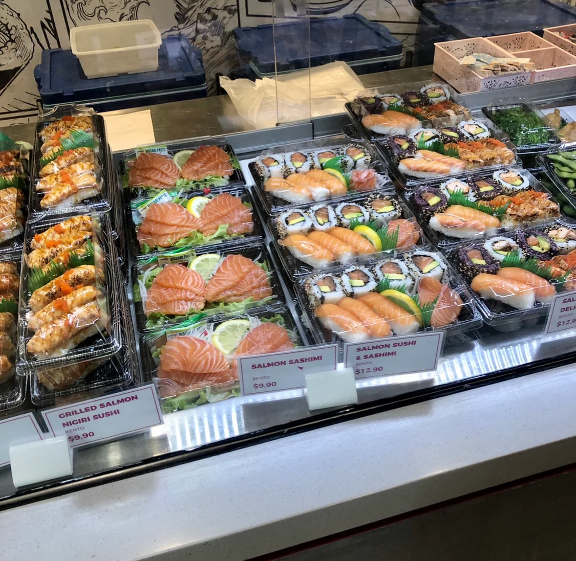 Menu, Manga Sushi