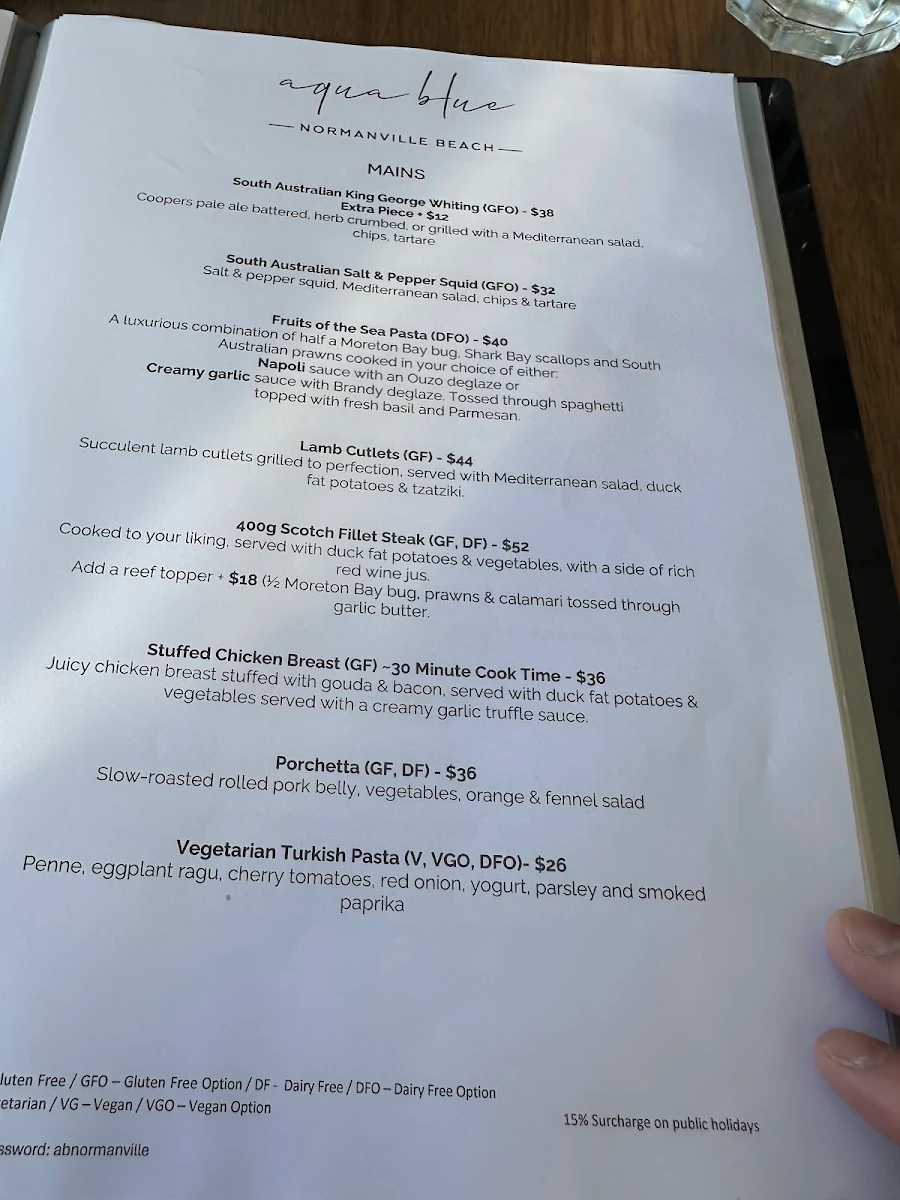 Menu photo 1