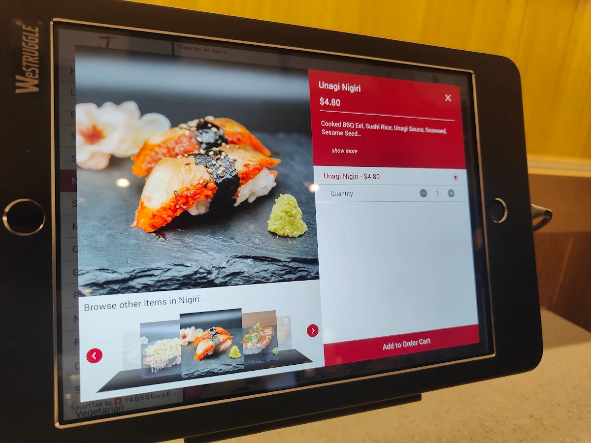 Menu, J-Shinsen Express