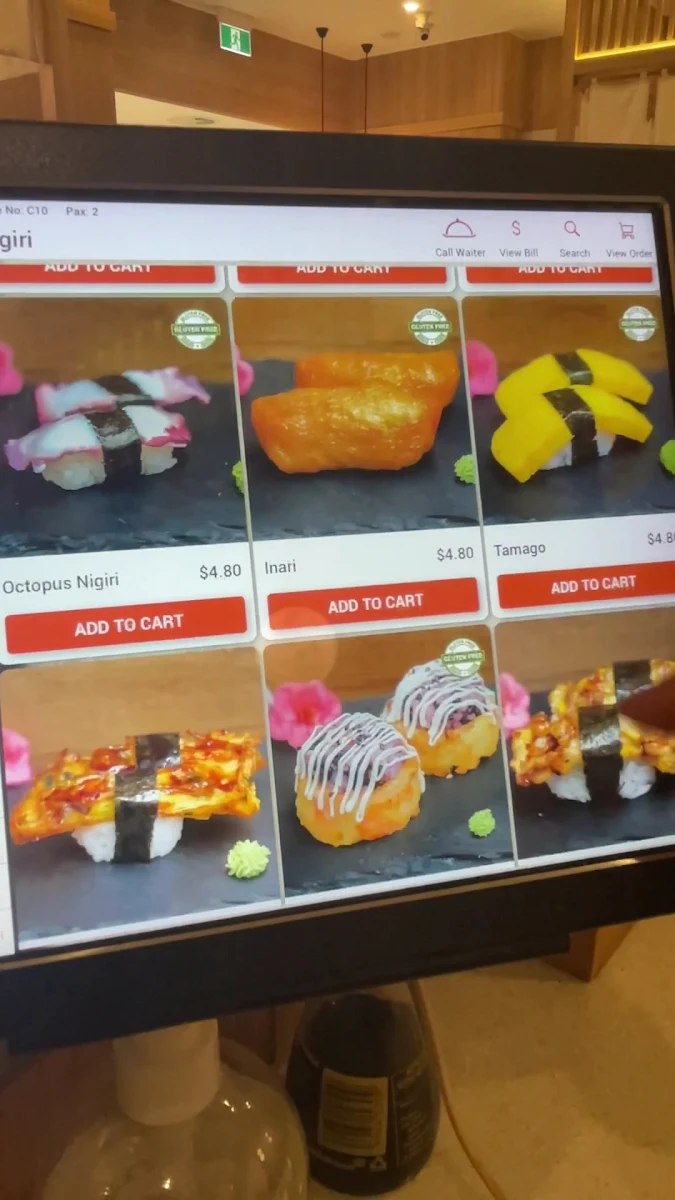 Menu, J-Shinsen Express