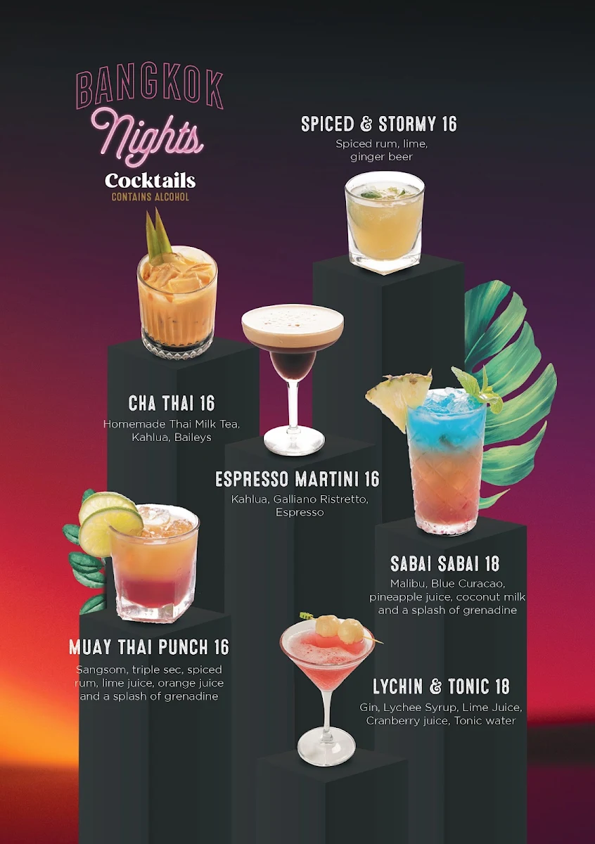 Menu, Miss Ping’s