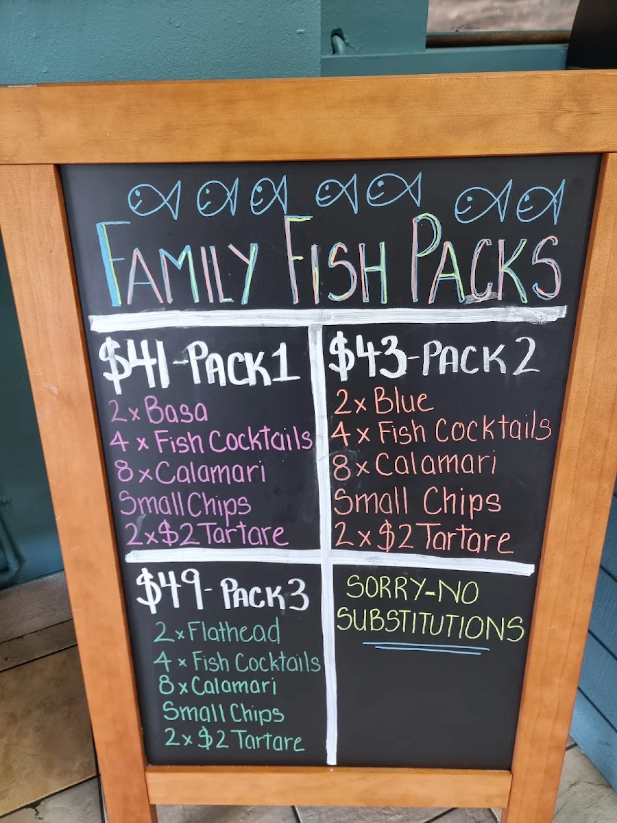 Menu, Heads Takeaway