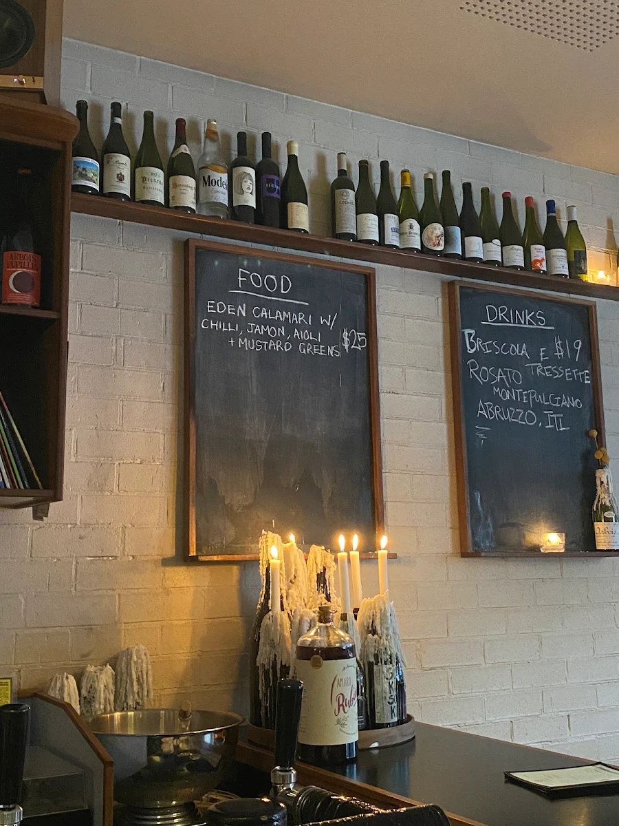 Menu, Bar Superette