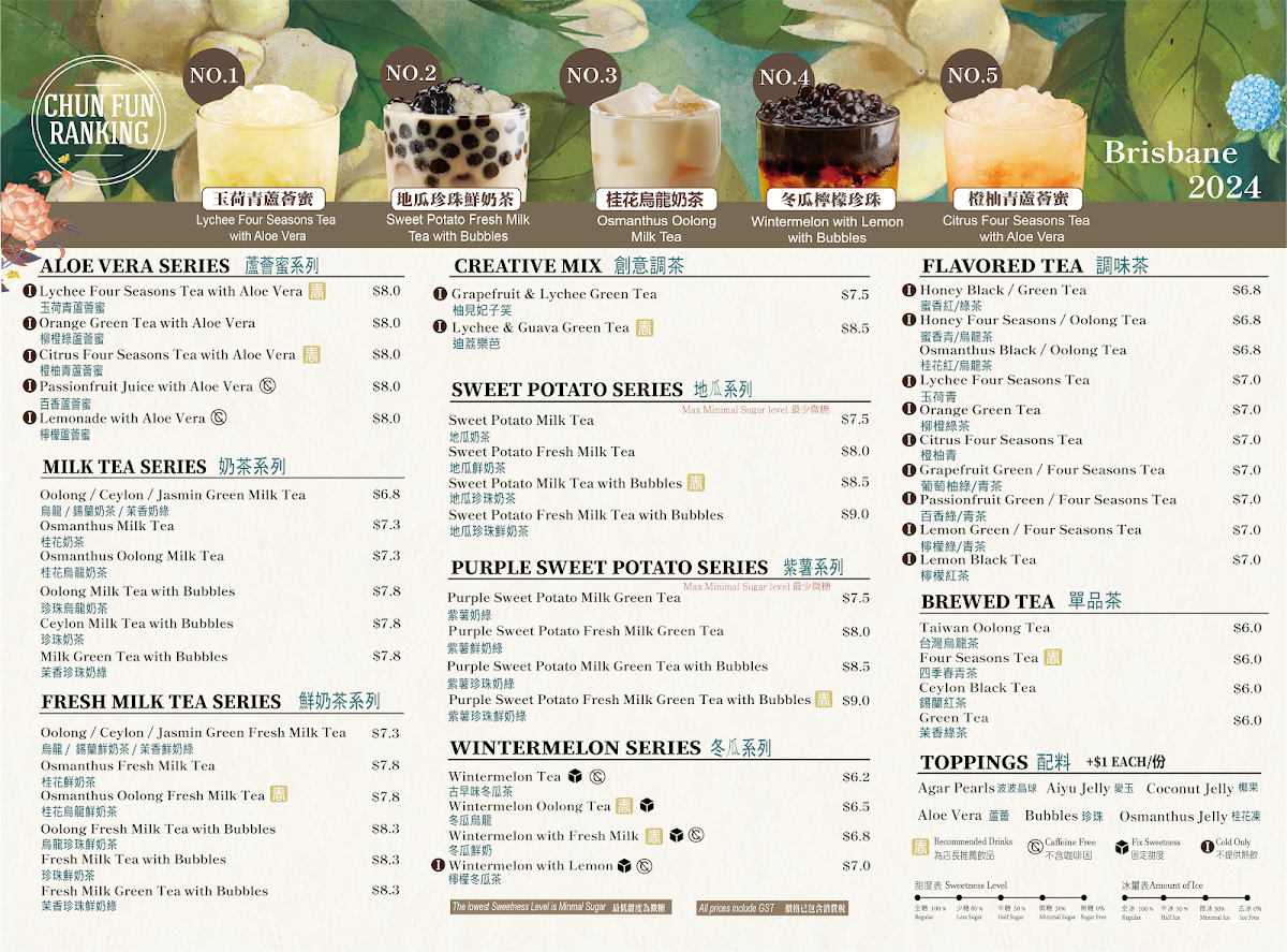 Menu photo 1