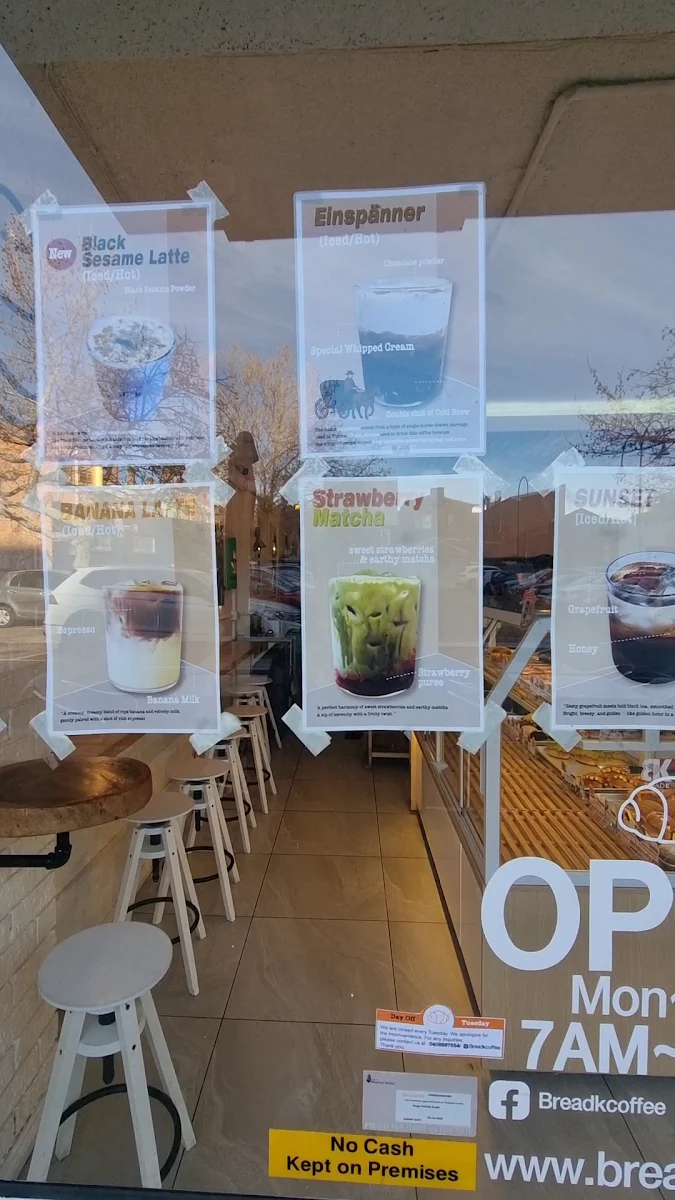 Menu, BREAD K