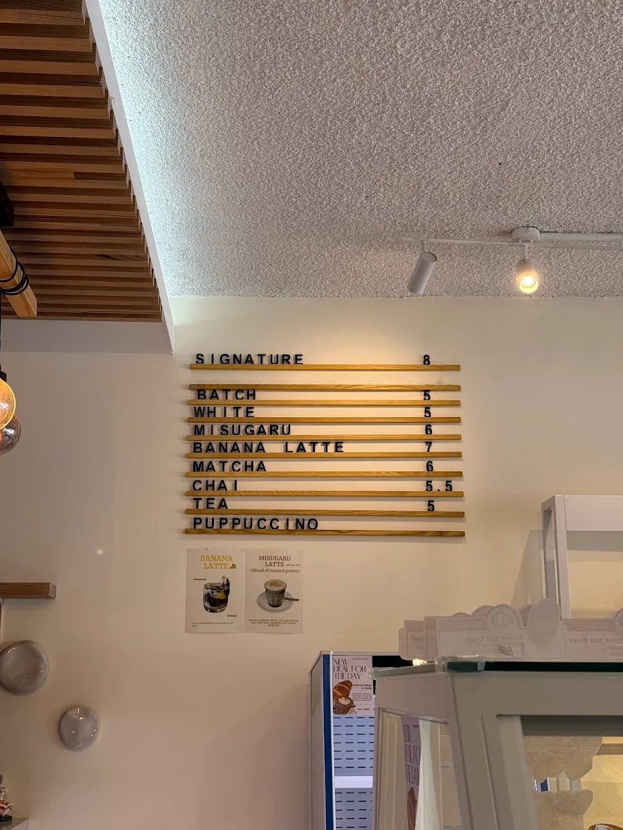 Menu, BREAD K
