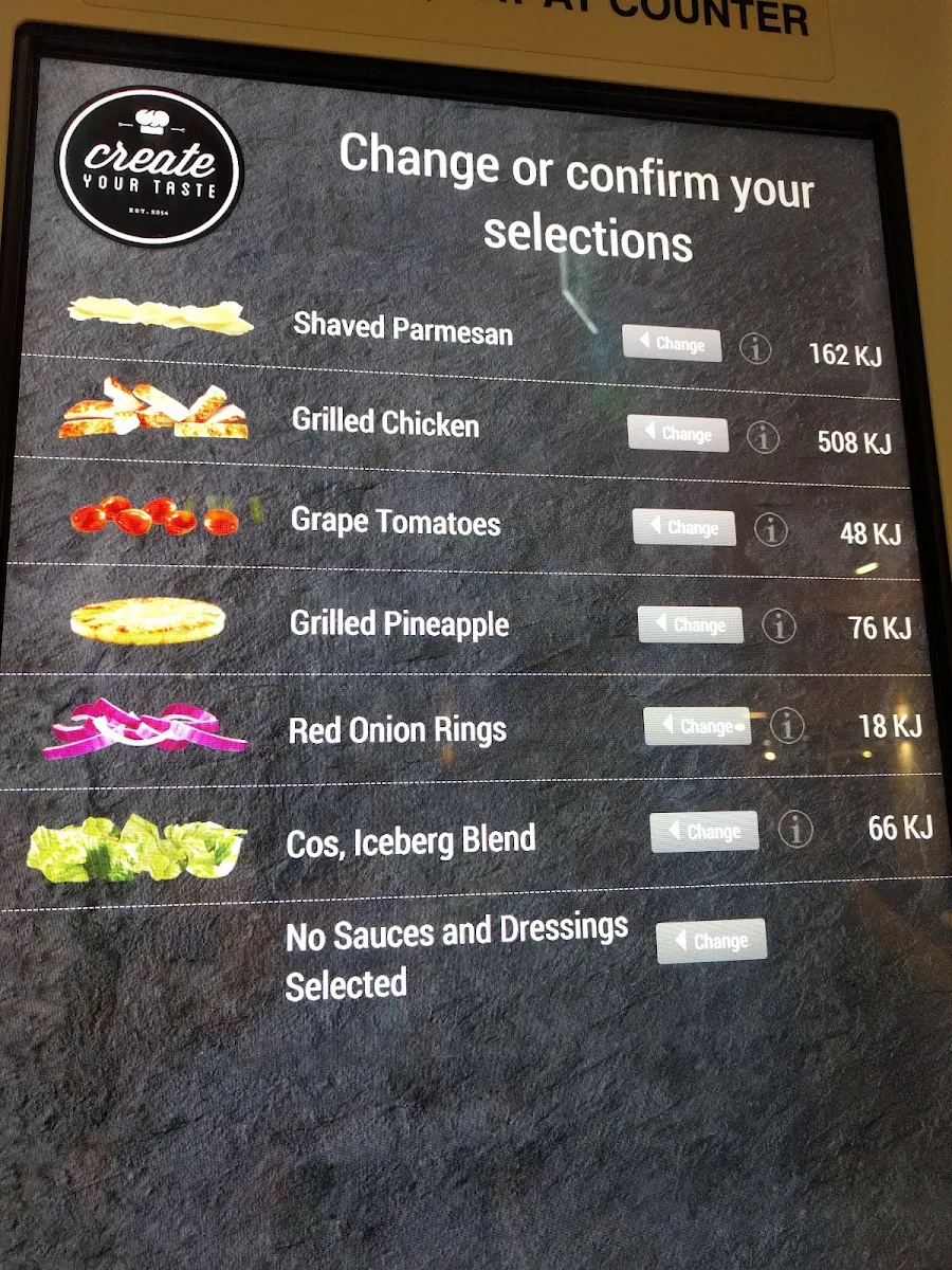 Menu, McDonald's Loganholme II