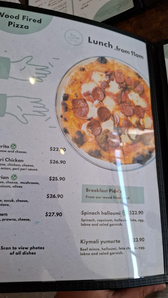 Menu, Cook & Co.