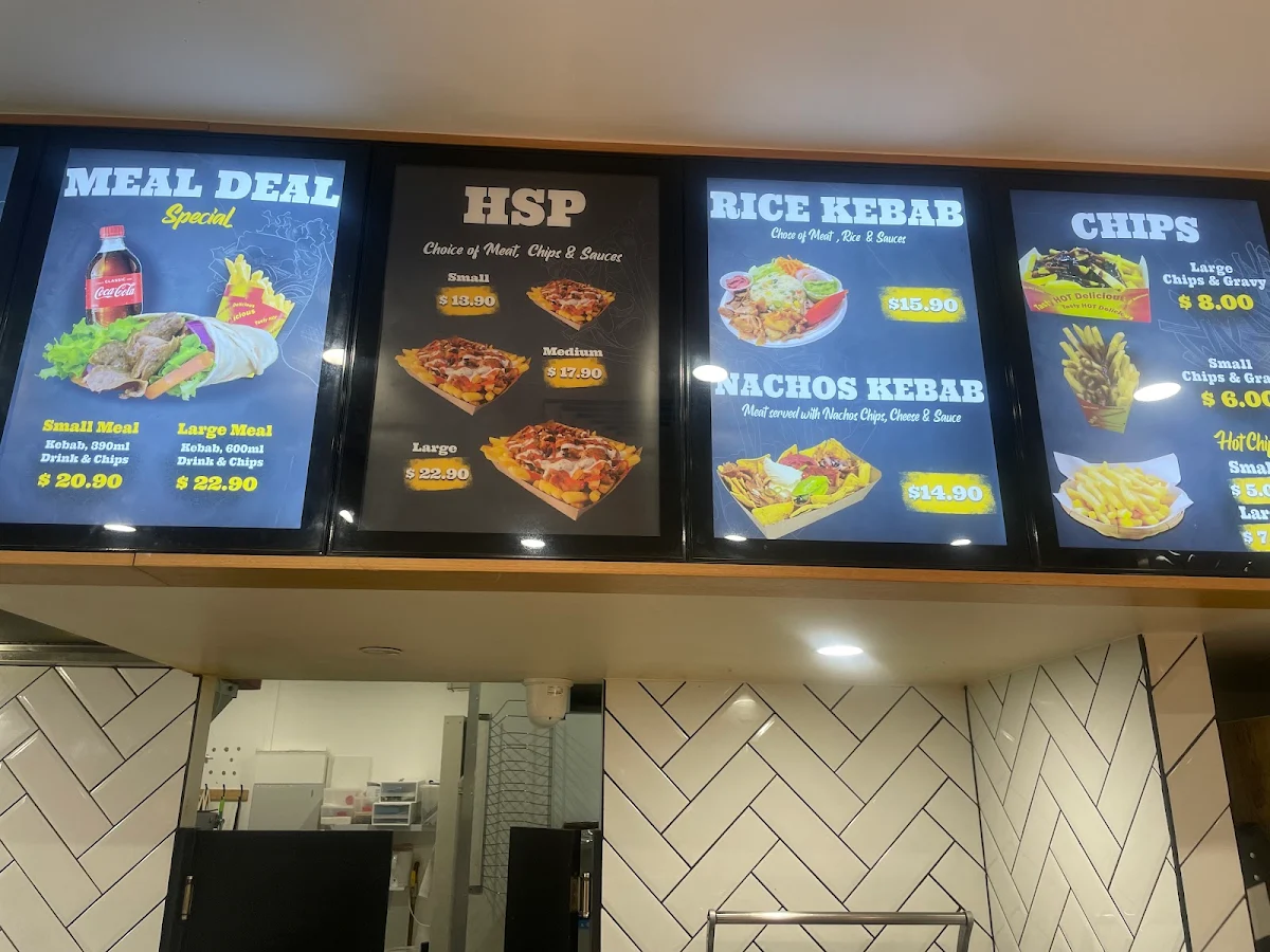 Menu, Ispa Kebabs