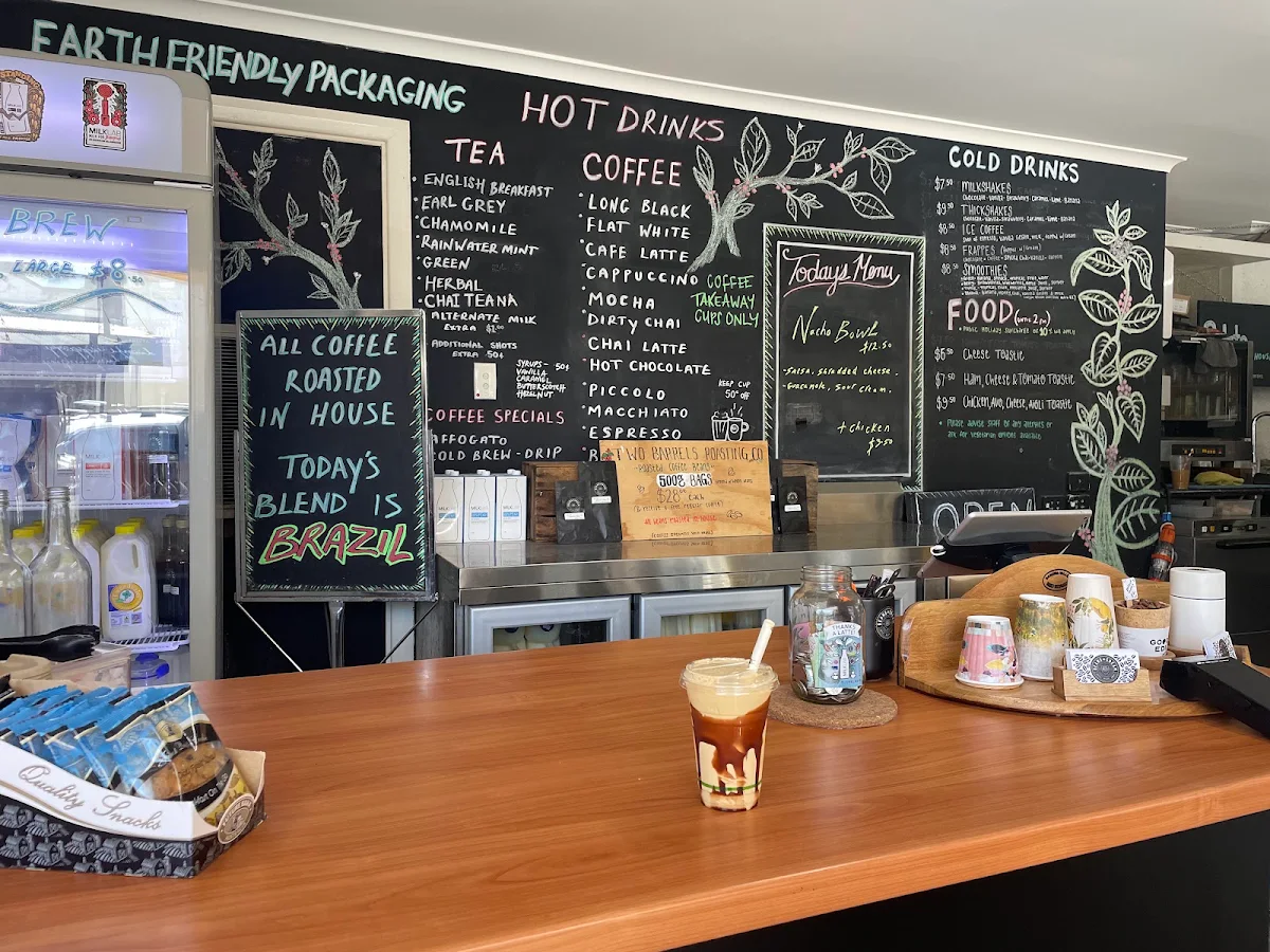 Menu, Barossa Beans and Cream