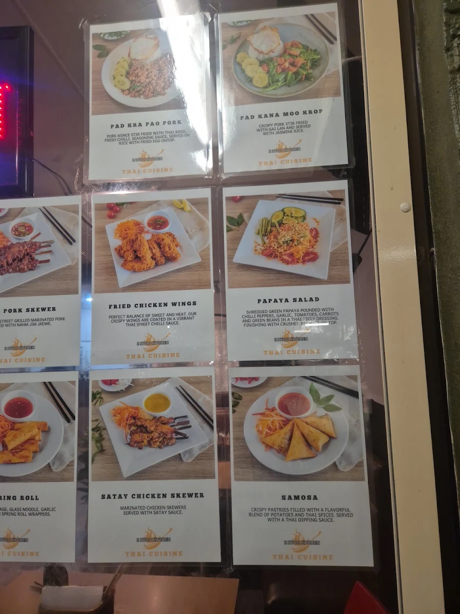 Menu, 2 HTOO KITCHEN