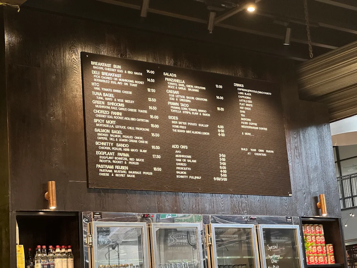 Menu, Deli Republic