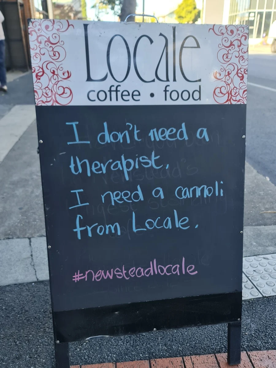 Menu, Locale