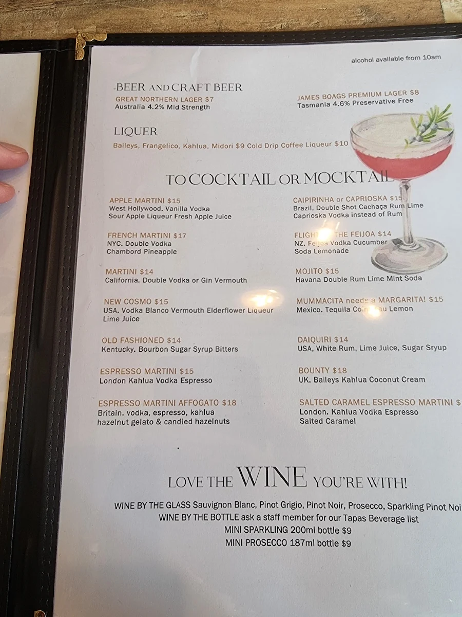 Menu, The Local Pantry