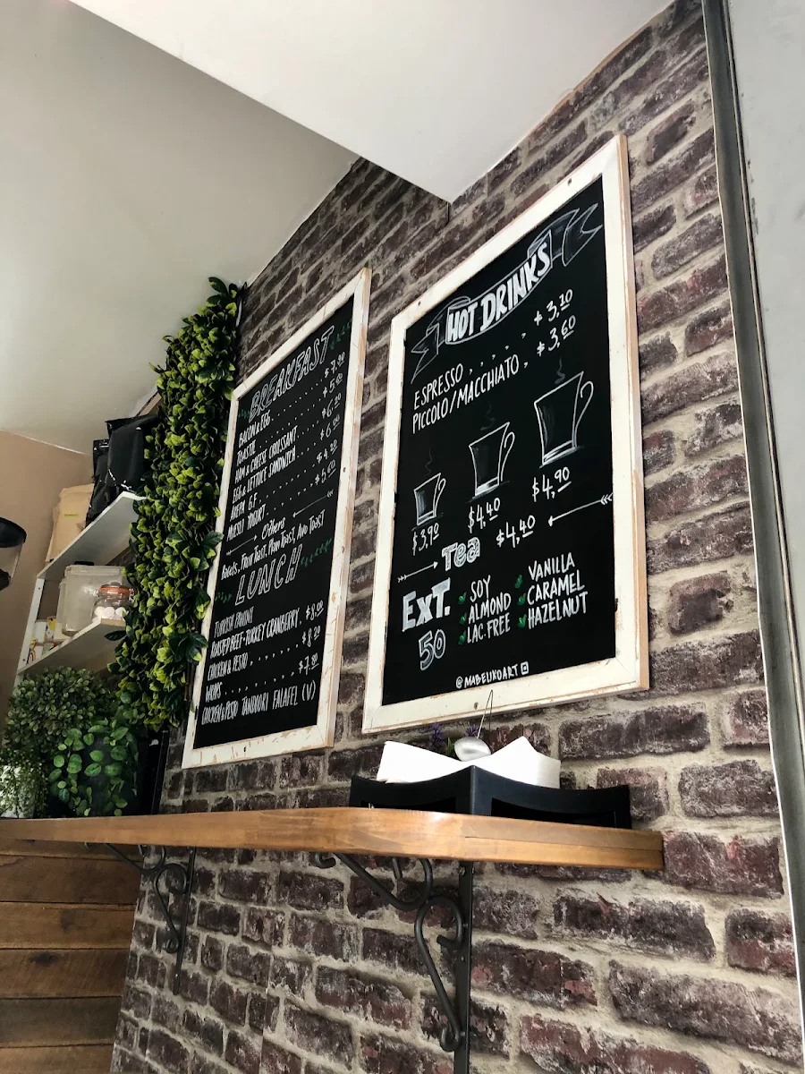 Menu, Dash on Quay
